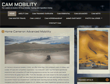 Tablet Screenshot of cammobility.com